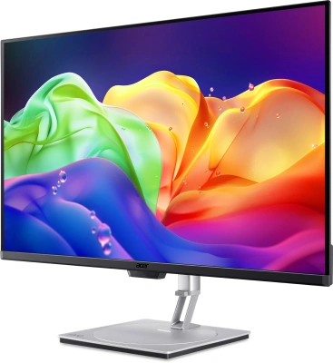 Монитор Acer 31.5" ProCreator PE320QKXsmiiphuzx черный QD OLED LED 16:9 HDMI M/M матовая HAS Piv 250cd 178гр/178гр 3840x2160 240Hz FreeSync Premium Pro DP 4K USB 7.49кг