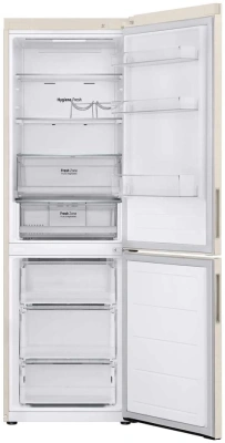 Холодильник LG GC-B459AEMW 2-хкамерн. бежевый инвертер
