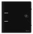 Папка-регистратор Silwerhof 355050 A4 70мм полифом черный