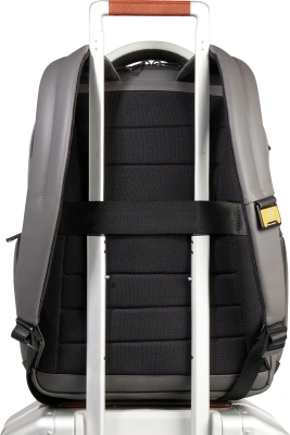 Рюкзак мужской Piquadro Wollem Rubber CA6239W129W/GRN серый/черный полиуретан