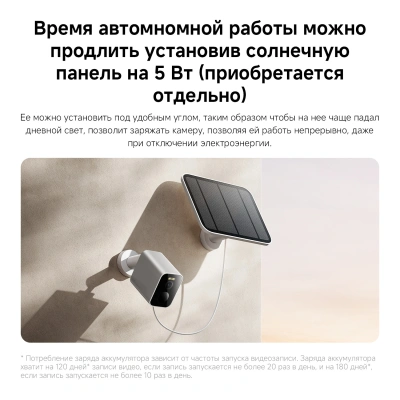 Камера видеонаблюдения IP Xiaomi Outdoor Camera BW300 Wi-Fi 3.13-3.13мм цв. корп.:белый/черный (BHR8303GL)