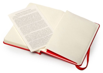 Блокнот для рисования Moleskine ART SKETCHBOOK ARTQP063R Large 130х210мм 104стр. твердая обложка красный