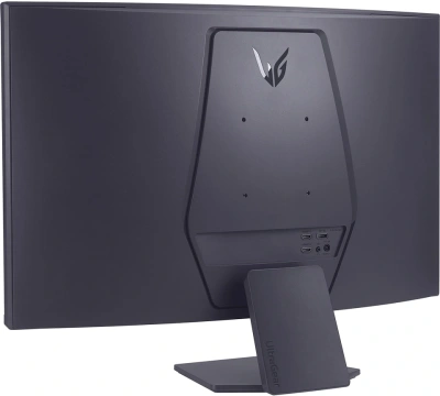 Монитор LG 31.5" UltraGear 32GS60QC-B черный VA LED 16:9 HDMI матовая 3000:1 300cd 178гр/178гр 2560x1440 180Hz FreeSync DP WQ HD 2K (1440p) 7.2кг