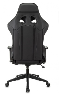 Кресло игровое Zombie Viking 4 Aero черный ткань/эко.кожа с подголов. крестов. пластик