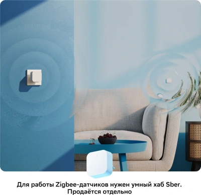 Датчик откр.двери/окна Sber SBDV-00030 белый