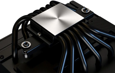 Устройство охлаждения(кулер) ID-Cooling Frozn A620 SLK нет подсветки Soc-AM5/AM4/1200/1700/1851 черный 4-pin 33.9dB Al+Cu 260W 1300gr Ret