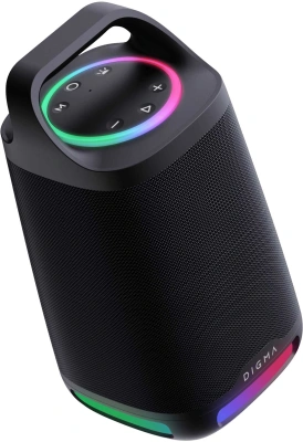 Минисистема Digma D-MC1702 черный 80Вт USB BT