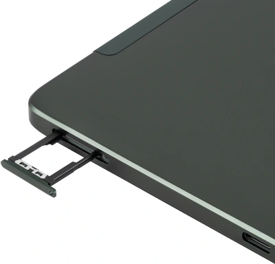 Планшет Digma Pro Pulse T606 (1.6) 8C RAM8Gb ROM128Gb 10.4" In-Cell 2000x1200 4G Android 14 темно-зеленый 13Mpix 5Mpix BT WiFi microSD 128Gb 7000mAh 500hrs