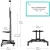 Стойка для телевизора Onkron TS1551 черный 40"-70" макс.55.5кг напольный мобильный