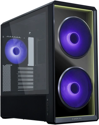 Корпус Lian-Li Lancool 217 Inf черный без БП ATX 9x120mm 2x140mm 2xUSB3.0 audio bott PSU