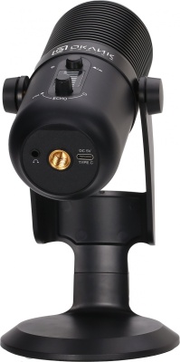 Микрофон проводной Оклик SM-400G 2м черный