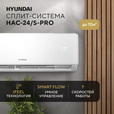 Сплит-система Hyundai HAC-24/S-PRO белый