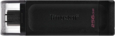 Флеш Диск Kingston 256GB DataTraveler 70 Type-C DT70/256GB USB3.0 черный