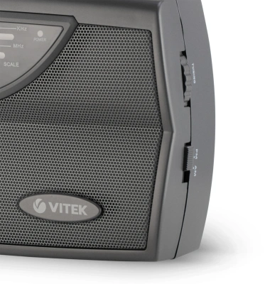 Радиоприемник настольный Vitek VT-3591 серый