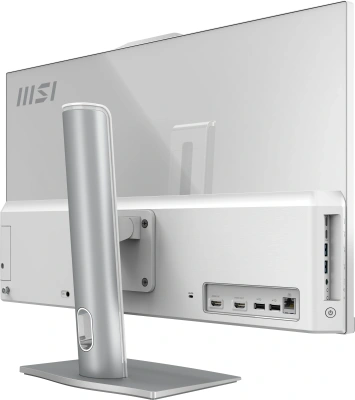 Моноблок MSI Modern AM242P 1MA-2420XRU 23.8" Full HD Core 5 120U (1.4) 16Gb SSD500Gb Graphics без ОС GbitEth WiFi BT 120W клавиатура мышь Cam белый 1920x1080