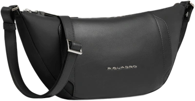 Сумка женская Piquadro Lyra CA6950W92T/N черная нейлон/натур.кожа