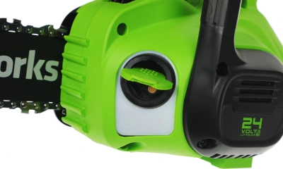 Цепная пила Greenworks G24CS25K4 аккум. дл.шины:10" (25cm) 1аккум. 4Ач ЗУ (2007707UB)