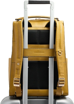 Рюкзак женский Piquadro Patricia CA6772W140/G горчичный натур.кожа
