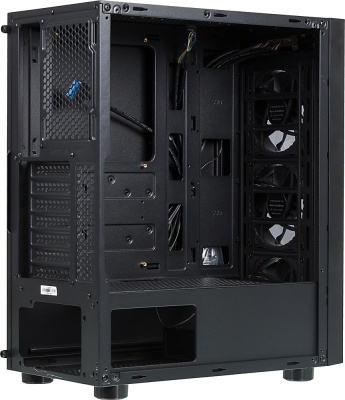 Корпус Formula F-3401 (V1) черный без БП ATX 3x120mm 2xUSB2.0 1xUSB3.0 audio bott PSU
