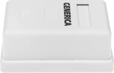 Розетка ITK CS2-1C5EF-12-G настенная 49.2x62.5x25.2мм крышка RJ45 пластик белый (упак.:1шт)