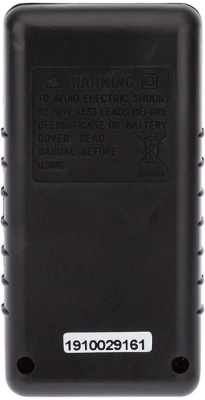 Мультиметр PROconnect М-182 DT-182 цифровой черный (13-3014)