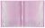 Папка с 20 прозр.вклад. Бюрократ Пастель PAST20PINK A4 пластик 0.5мм торц.карм с бум. встав розовый