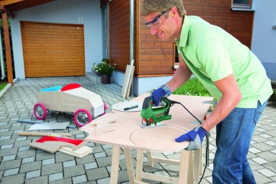 Лобзик Bosch PST 750 PE 530Вт 3000ходов/мин от электросети (кейс в комплекте)