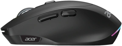Мышь Acer OMR504 черный оптическая 3200dpi silent беспров. BT/Radio USB 4but (ZL.MCE11.01D)