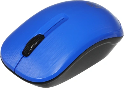 Мышь Оклик 525MW черный/синий оптическая 1000dpi беспров. USB для ноутбука 3but (1090723)