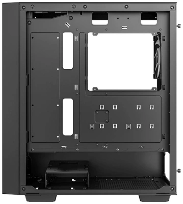 Корпус Deepcool CC560 ARGB V3 черный без БП ATX 2x120mm 4x140mm 1xUSB3.0 audio bott PSU