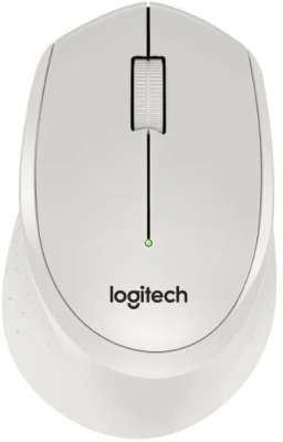 Мышь Logitech M330 Silent Plus белый оптическая 1000dpi silent беспров. USB 2but (910-004926)