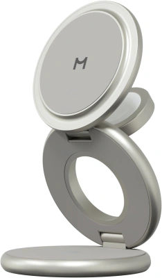 Беспроводное зар./устр. Magssory WCH073 25W 3A (PD+QC+SCP+FCP+AFC) для Apple титановый