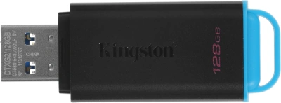 Флеш Диск Kingston 128GB DataTraveler Exodia DTXG2/128GB USB3.0 черный/голубой