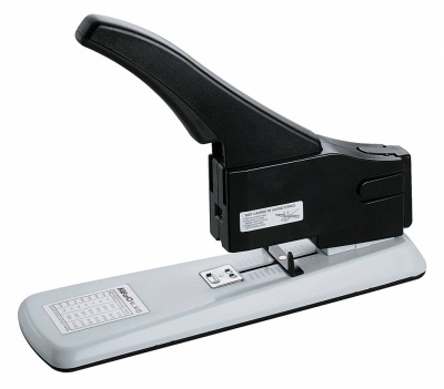Степлер мощный Kw-Trio 050LE 23/6 23/8 23/10 23/13 23/15 23/17 23/20 23/23 (210листов) серый/черный 100скоб металл