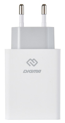 Сетевое зар./устр. Digma DGWC-3U-5A-WG 5A универсальное белый