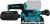 Вибро шлифовальная машина Makita DBO380Z 200Вт
