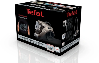 Пылесос Tefal TW3786RA 2100Вт черный/серый