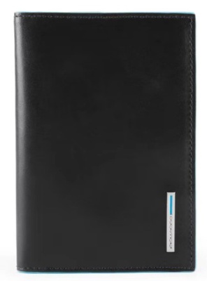 Обложка для документов Piquadro Blue Square PP5256B2/N черный натур.кожа