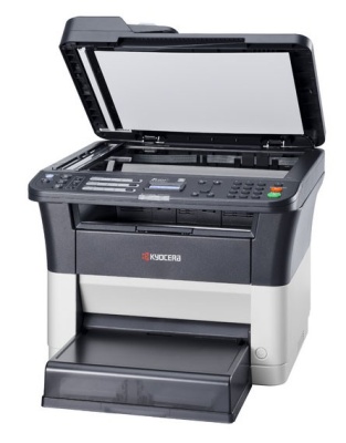 МФУ лазерный Kyocera FS-1120MFP (1102M53RU0/1102M53RUV) A4 белый/черный