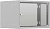 Шкаф коммутационный NTSS (NTSS-WL6U5535GS) настенный 6U 550x350мм пер.дв.стекл несъемн.бок.пан. 30кг серый 270мм 8.3кг 110град. 370мм IP20 укомплектованный