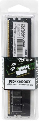 Память DDR4 16GB 3200MHz Patriot PSD416G32002 Signature RTL PC4-25600 CL22 DIMM 288-pin 1.2В single rank Ret