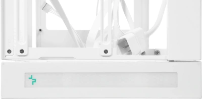 Корпус Deepcool CH170 Digital белый без БП miniITX 6x120mm 2xUSB3.0 audio bott PSU