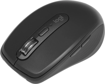 Мышь Logitech MX Anywhere 3S графитовый оптическая 8000dpi silent беспров. BT/Radio USB для ноутбука 5but (910-006938)