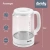 Чайник электрический Domfy DSW-EK304 1.6л. 2200Вт белый корпус: стекло/пластик Чайник электрический Domfy DSW-EK304 1.6л. 2200Вт белый корпус: стекло/пластик
