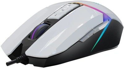 Мышь A4Tech Bloody W60 Max белый оптическая 10000dpi USB 10but (W60 MAX (PANDA WHITE))