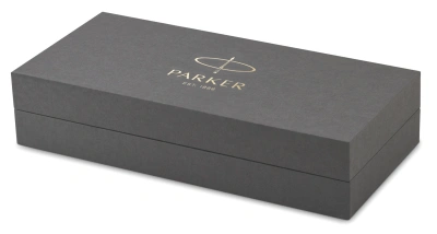 Ручка перьев. Parker Sonnet Core F527 (1931504) Stainless Steel GT F сталь нержавеющая подар.кор.