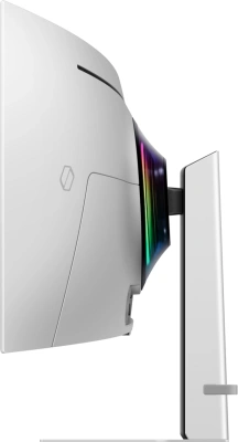 Монитор Samsung 49" Odyssey OLED G9 S49DG932SIXCI серебристый OLED LED 32:9 HDMI полуматовая HAS 250cd 178гр/178гр 5120x1440 240Hz FreeSync Premium Pro DP USB 12.9кг