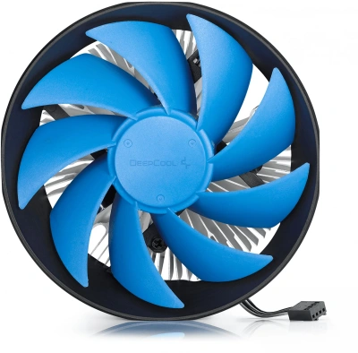 Устройство охлаждения(кулер) Deepcool Gamma Archer Pro V2 Soc-AM5/AM4/1200/1700/1851 черный/синий 4-pin 17.8-21dB Al+Cu 110W 315gr Ret (G-U-ARCHER-ARNNNN-G-2)