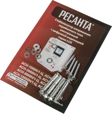 Стабилизатор напряжения Ресанта АСН-10000Н/1-Ц однофазный серый (63/6/18)
