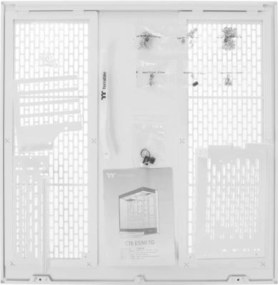 Корпус Thermaltake CTE E550 TG Snow белый без БП ATX 8x120mm 6x140mm 2xUSB3.0 audio bott PSU